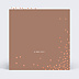 Carte d'invitation Champagne Confettis Verso