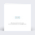 Carte d'invitation Cadre Famille Verso