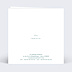 Faire-part communion Herbarium Verso