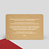 Carte d'invitation Boarding Pass Verso