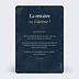 Carte d'invitation Mémento Verso