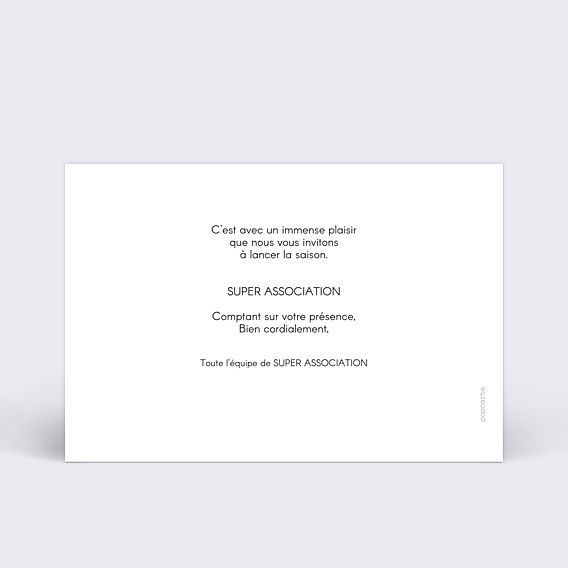 Invitation Professionnelle Charme Classique