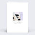 Invitation professionnelle Art Modern Verso