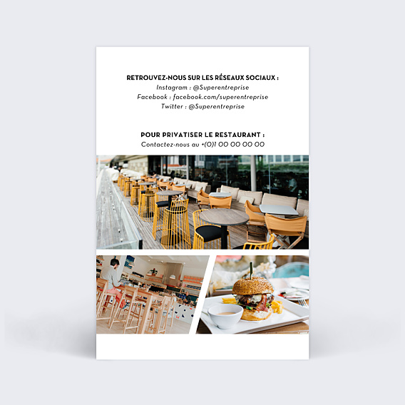 Invitation Professionnelle Présentation Graphique