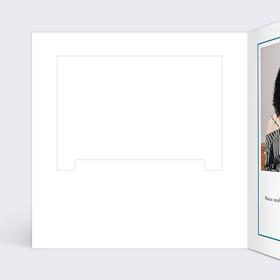 Invitation Toutes Occasions Découpe Cadre