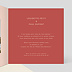 Faire part pacs Collection Velours Intérieur Droit