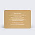 Invitation professionnelle Boarding Pass Verso