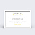 Carte d'invitation Champagne Verso