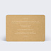 Carte d'invitation Crémaillère Kraft Verso