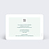 Invitation professionnelle Inauguration Badinage Verso