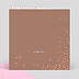Carte d'invitation Champagne Confettis Verso