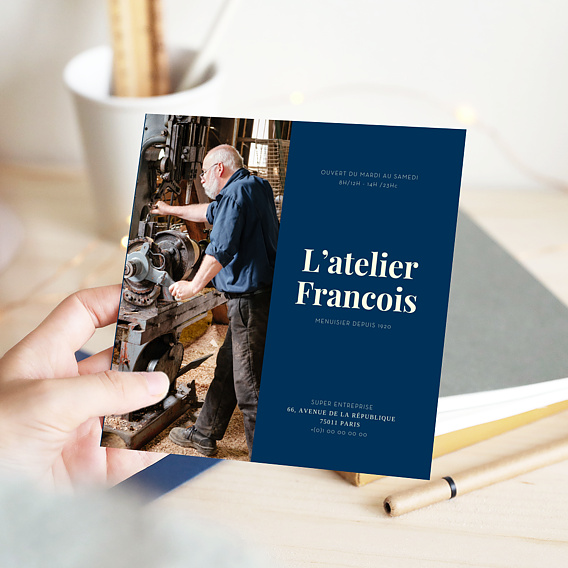 Invitation professionnelle Moderne Après 4