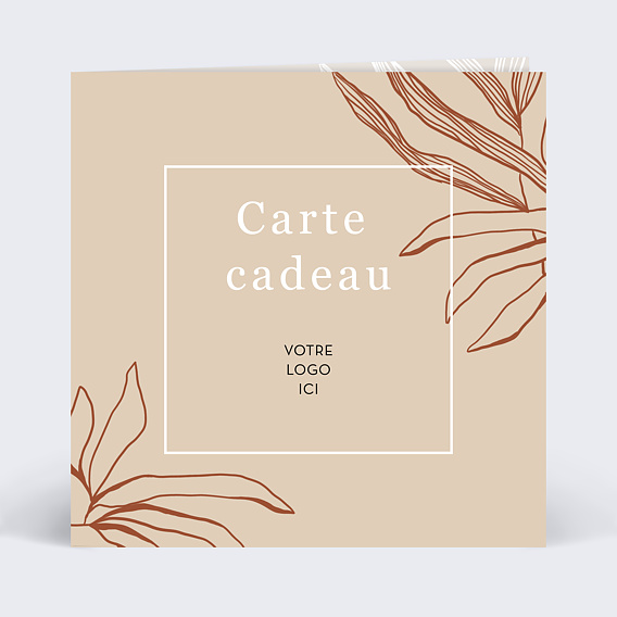 Carte cadeau Terra Recto