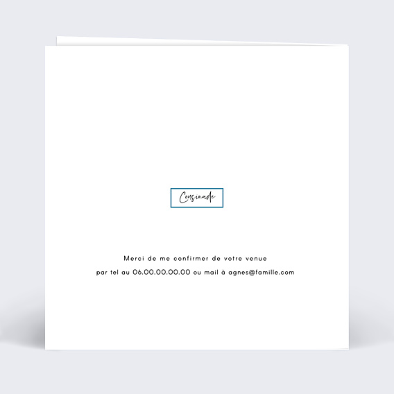 Invitation Toutes Occasions Cadre Famille