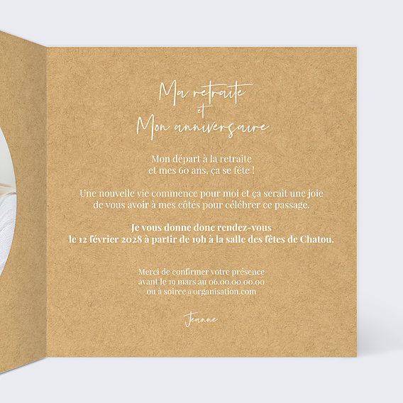 Invitation Toutes Occasions Lauriers