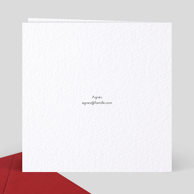 Invitation Esprit Gatsby Verso