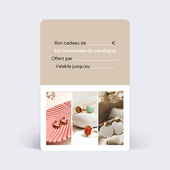 Carte cadeau Coupon