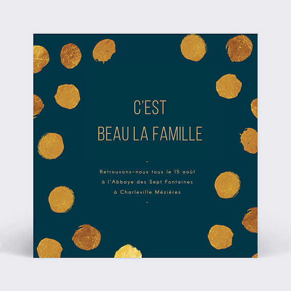 Invitation Toutes Occasions Graphique Chic