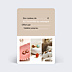 Carte cadeau Coupon
