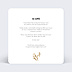 Invitation Professionnelle Golden Jungle