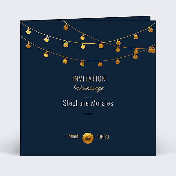 Invitation Professionnelle Vernissage Guinguette