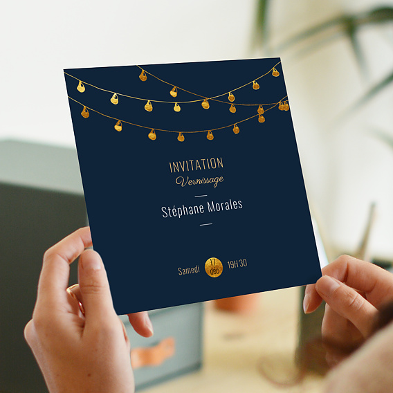 Invitation professionnelle Vernissage Guinguette Après 4