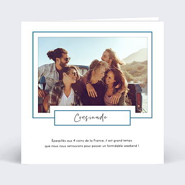 Invitation Toutes Occasions Cadre Famille