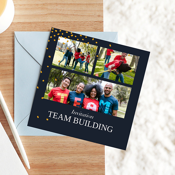 Invitation professionnelle Team Building Après 4