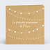 Faire-part communion Fanions Bucoliques 2