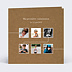 Faire-part communion Timeline Kraft