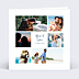 Faire-part Pacs Multiphotos Chic