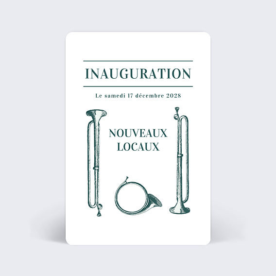 Invitation Professionnelle Inauguration Badinage