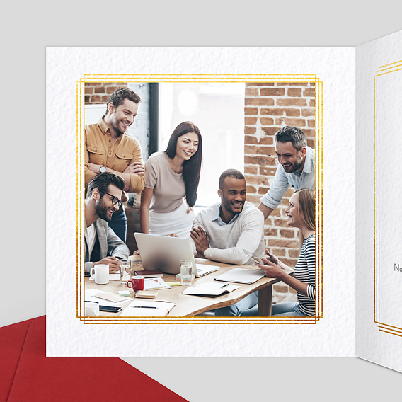 Invitation professionnelle Inauguration Esprit Gatsby Intérieur Gauche