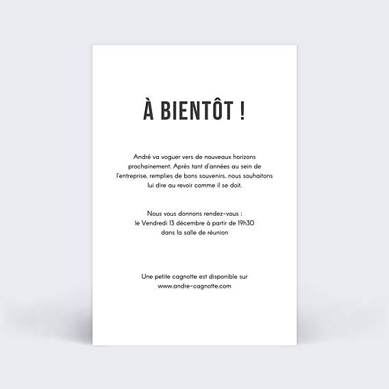 Invitation Toutes Occasions Filet d'Or Lumineux
