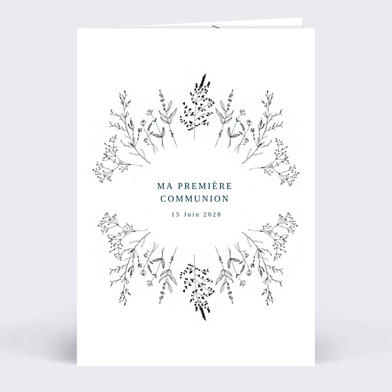 Faire-part Communion Idylle