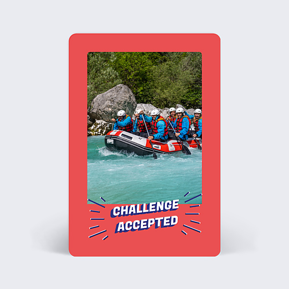 Invitation Professionnelle Challenge Accepted