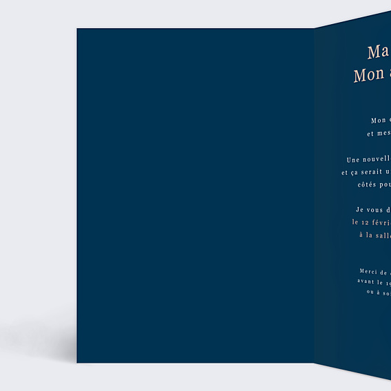 Invitation Toutes Occasions Collection Caractère
