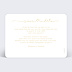 Faire-part Pacs Manuscrite Ocre