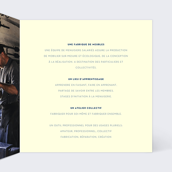 Invitation Professionnelle Moderne