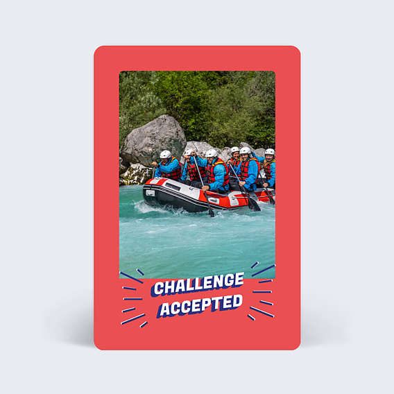 Invitation Professionnelle Challenge Accepted