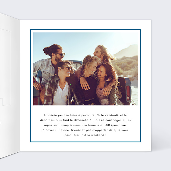 Invitation Toutes Occasions Cadre Famille
