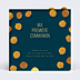 Faire-part Communion Graphique Chic