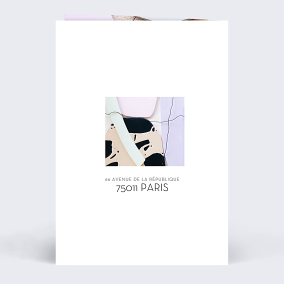 Invitation Professionnelle Art Modern