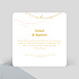 Cartes invitation mariage Fairy Lights Verso
