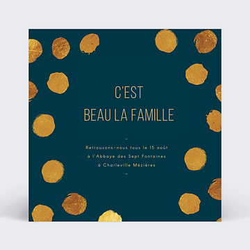 Invitation Toutes Occasions Graphique Chic