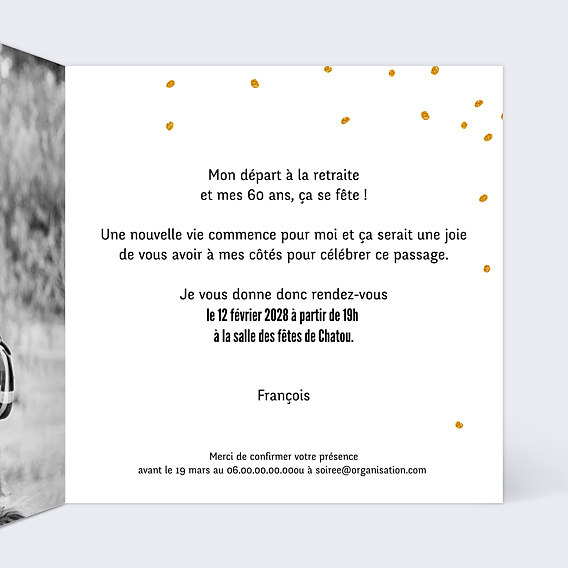Invitation Toutes Occasions Poussières Étoiles