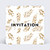 Invitation professionnelle Golden Jungle Recto