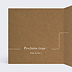Faire-part communion Timeline Kraft Intérieur Gauche