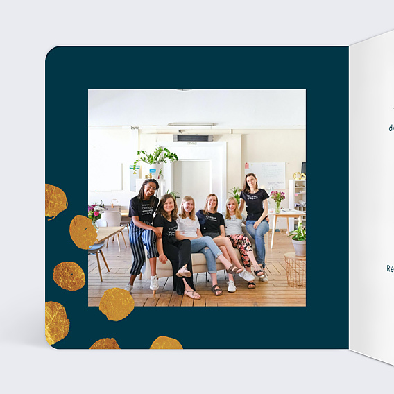 Invitation Professionnelle Graphique Chic