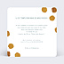 Faire part Pacs Graphique Chic Verso